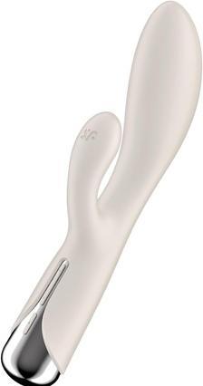 Actual product image Satisfyer Spinning Rabbit 1 Clitoris And G-Spot Stimulation Beige