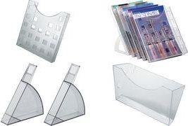 Image du produit Helit H6102508 - A4 - Polystyrène - Gris - Transparent - 1 pièce(s) - 240 mm - 40 mm (A4)