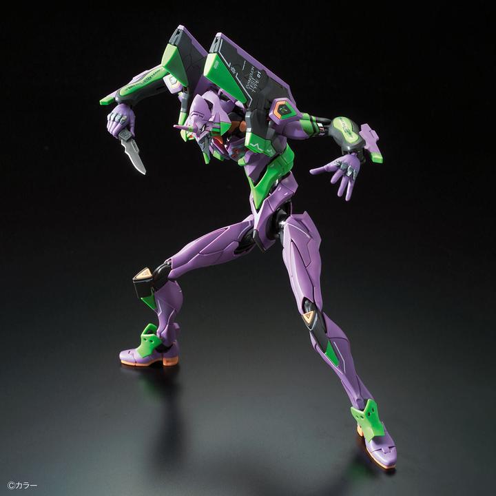 Actual product image Bandai EVANGELION - RG UNIT-01 - Model Kit