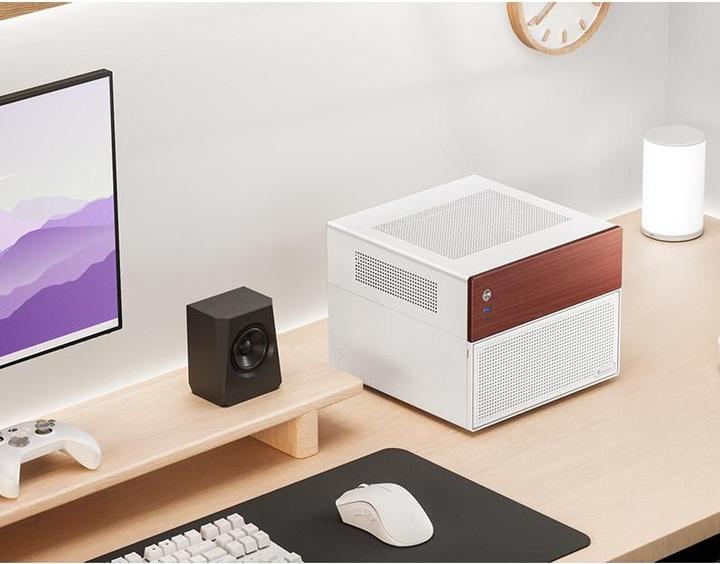 Image du produit Jonsbo N4 White (ITX, Micro ATX (mATX))