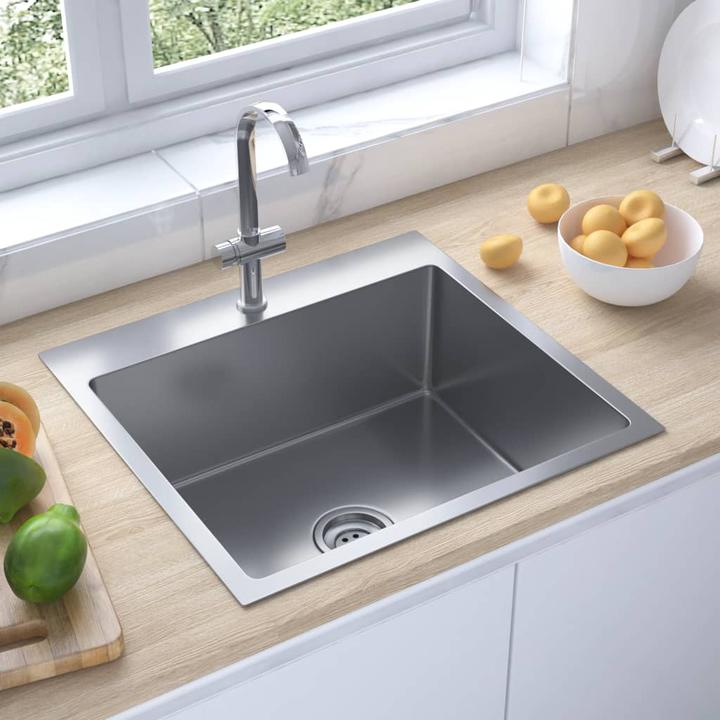 Actual product image vidaXL Küchenspüle (Fitted sink, 50 cm, 53 cm)