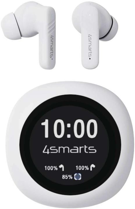 4smarts True Wireless In-Ear-Kopfhörer SkyBuds Screen Pro ANC (ANC, 5 h, Kabellos)