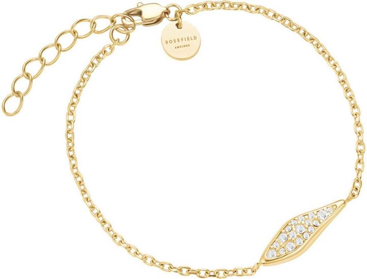 Produktbild Rosefield Pave Leaf Armband (19 cm, Edelstahl)