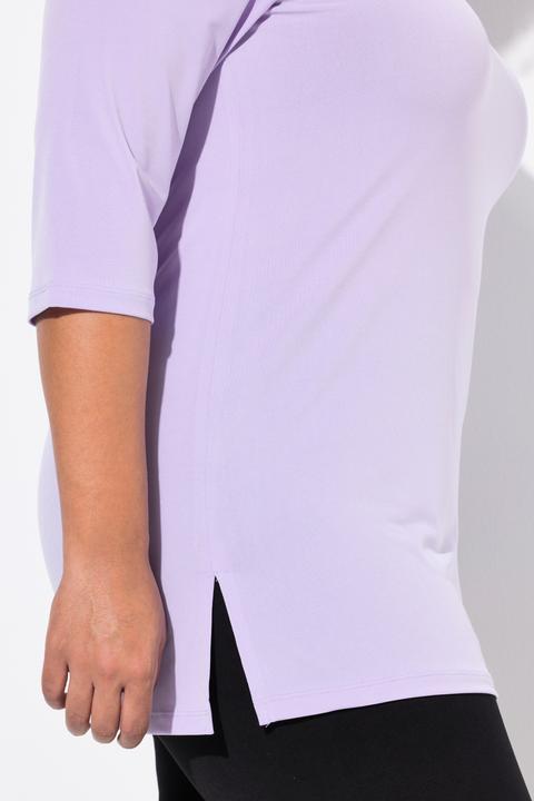 Actual product image Ulla Popken Matte Jersey Round Neck Tunic (56)