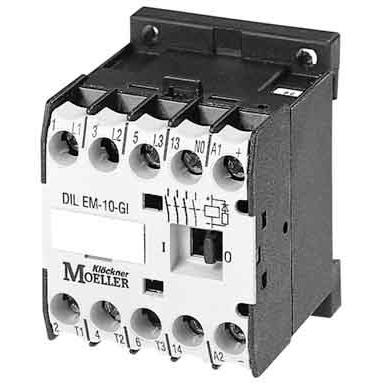 Eaton Leistungsschütz AC-3/400V 3kW 3p DILEEM-10 240V5, Relais