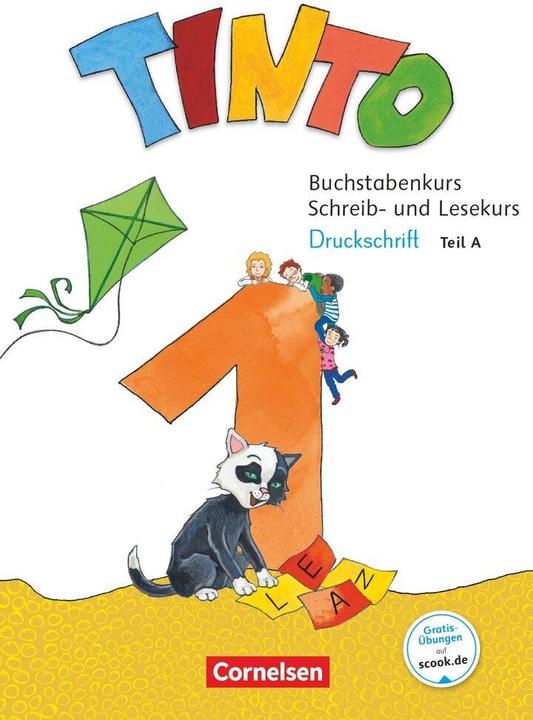 Produktbild Tinto 1 - Neubearbeitung 2018. 1. Schuljahr - Buchstabenkurs Schreiben/Lesen Druckschrift (Deutsch, Anke/Döbel-Gronau, Müller-Vaupel, 2018)