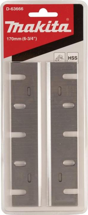 Produktbild Makita D-63666 Planing knife pair 170MM HSS 2pcs