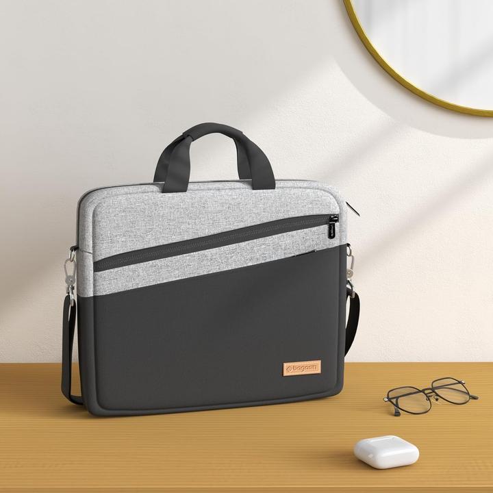 Actual product image Only-Bags.Store Laptop bag Briefcase for laptop expandable waterproof (17.30")