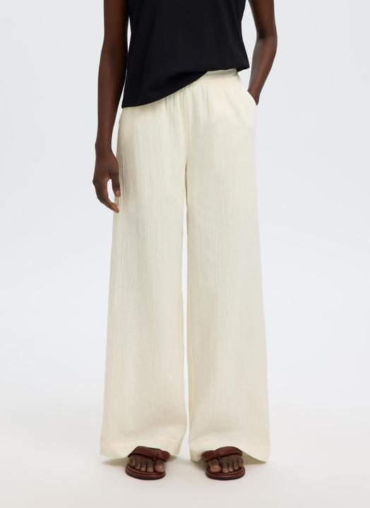Produktbild Selected Baumwollmix Wide Leg Hose (34)