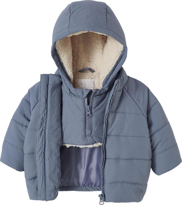 Produktbild Vertbaudet Baby Winterjacke mit abnehmbarer Kapuze, Recycling-Polyester (68)