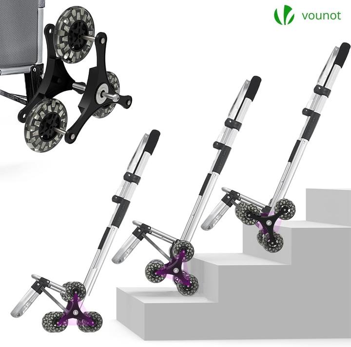 Produktbild Vounot Einkaufstrolley mit Kühlfach
