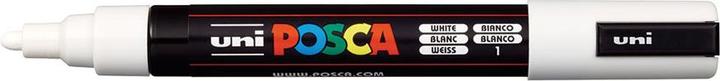 Actual product image Posca Paint marker Uni PC-5M white 1,8-2,5mm - (6 pcs.) (Multicoloured, 2.50 mm, 6 x)