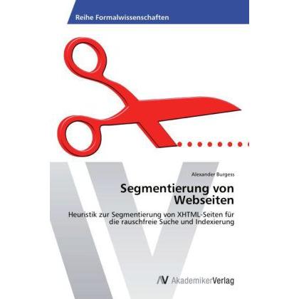 Thumbnail - Segmentierung von Webseiten, Fachbücher von Alexander Burgess
