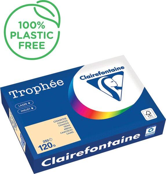 Produktbild Clairefontaine Universalpapier, farbig (120 g/m², 250 x, A4)