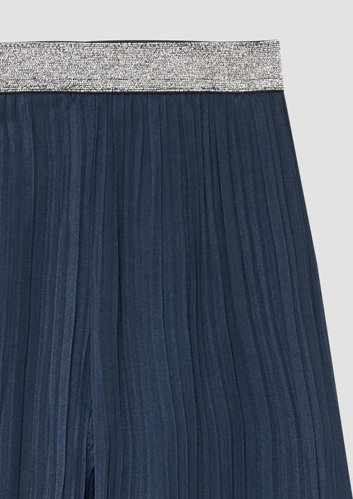 Produktbild S.Oliver Hose Plissierte Wide-Leg-Hose mit Glitzerbund (98)