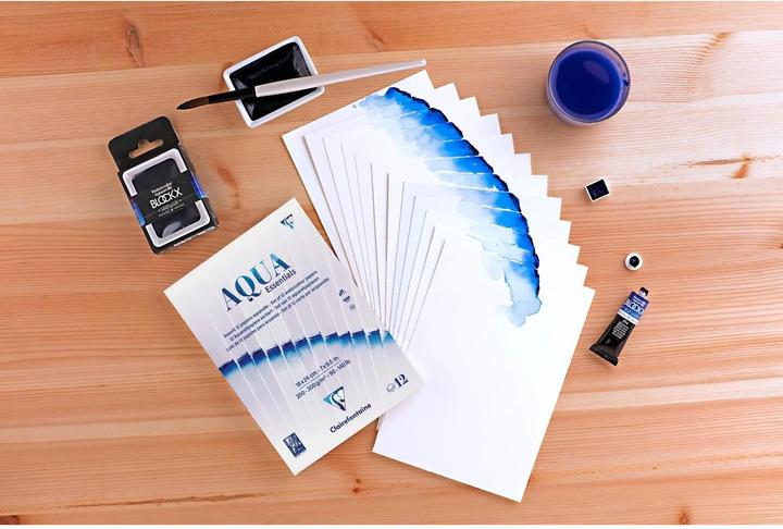 Immagine prodotto Clairefontaine Aquarellpapier (300 g/m², 12 x)