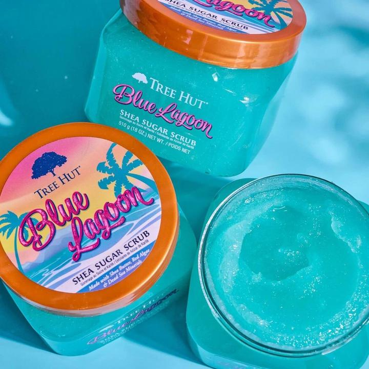 Produktbild Tree Hut Blue Lagoon Shea Sugar Scrub 18 Ounce
