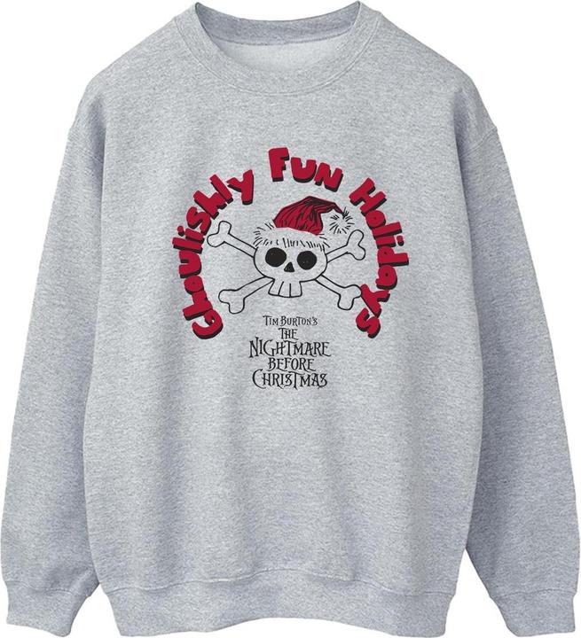 Produktbild Disney The Nightmare Before Christmas Ghouishly Fun Holidays Sweatshirt (S)