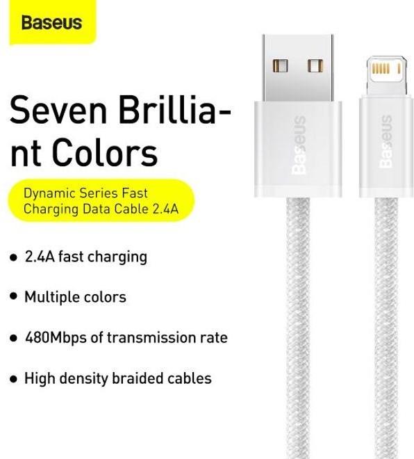 Produktbild Baseus USB A — Lightning (1 m, USB 3.0, 20 W)