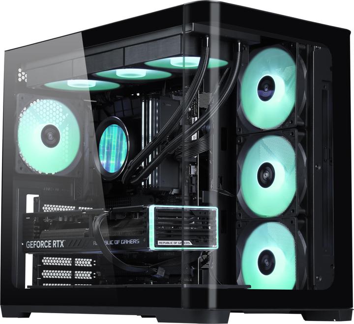 Produktbild Sama Gears V60, Black Mid-tower Case (ATX, ITX, Micro ATX (mATX))