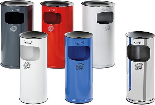 Image du produit VAR Cendrier combiné de sécurité, tôle d'acier