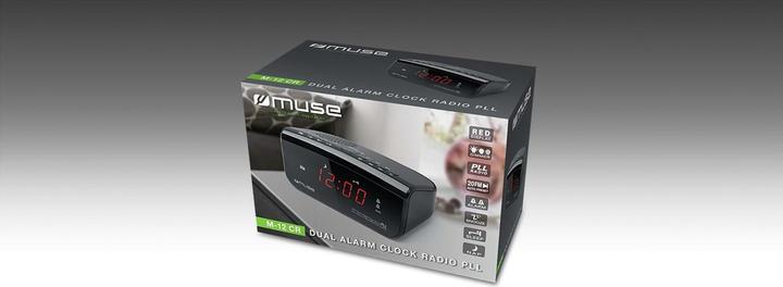 Immagine prodotto Muse M-12CR orologio radio digitale