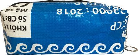 Produktbild Bekos Upcycling – Schreibzeug-Etui aus recycelten Fischfuttersäcke blauer Fisch