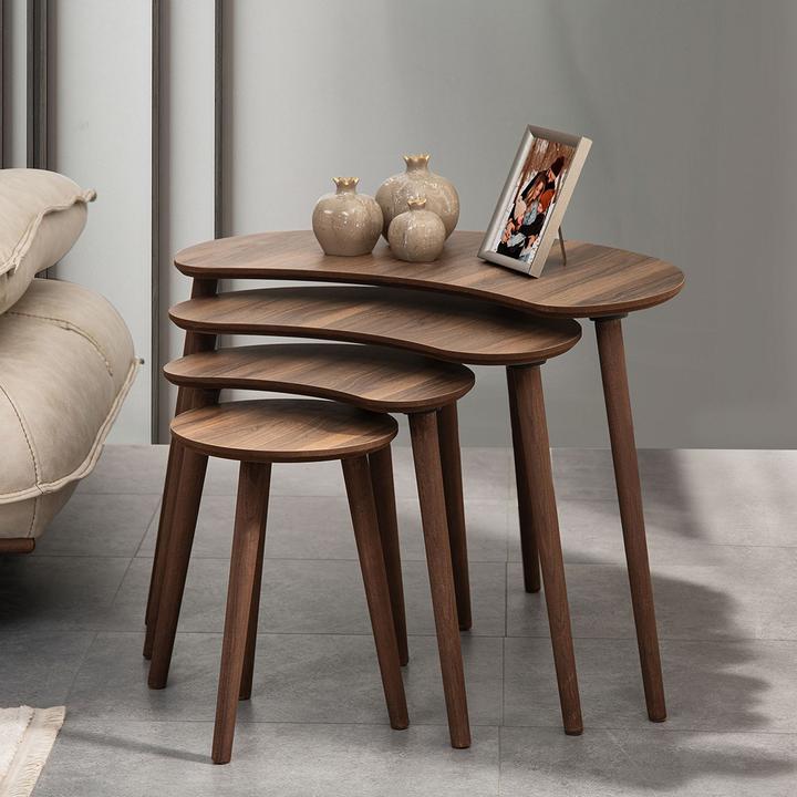 Produktbild Hanah Home Moon Nesting Table 4 Pieces