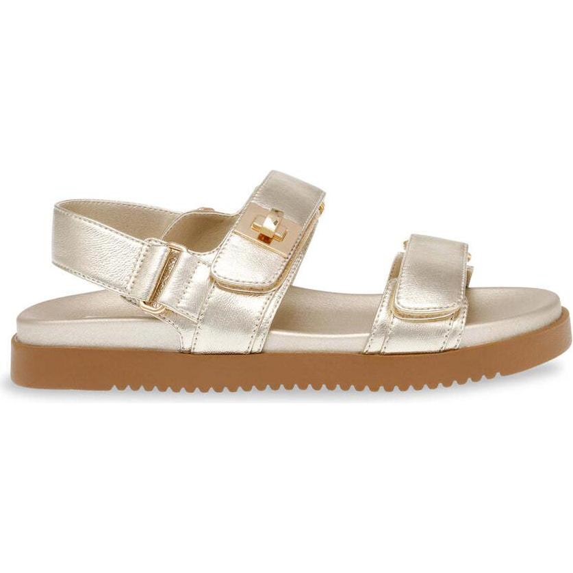 Steve Madden, Damen, Sandalen, sandalen für en mona, Gold, (41)