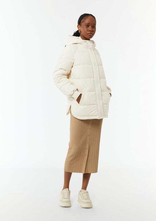 Actual product image Comma Outdoor-Jacke Steppjacke aus Baumwollmix mit Kapuze (36)