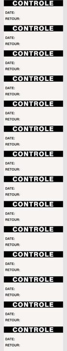Actual product image Brady Labelling labels