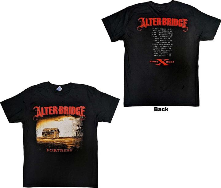 Actual product image Alter Bridge Fortress 2014 Tour Dates (M)