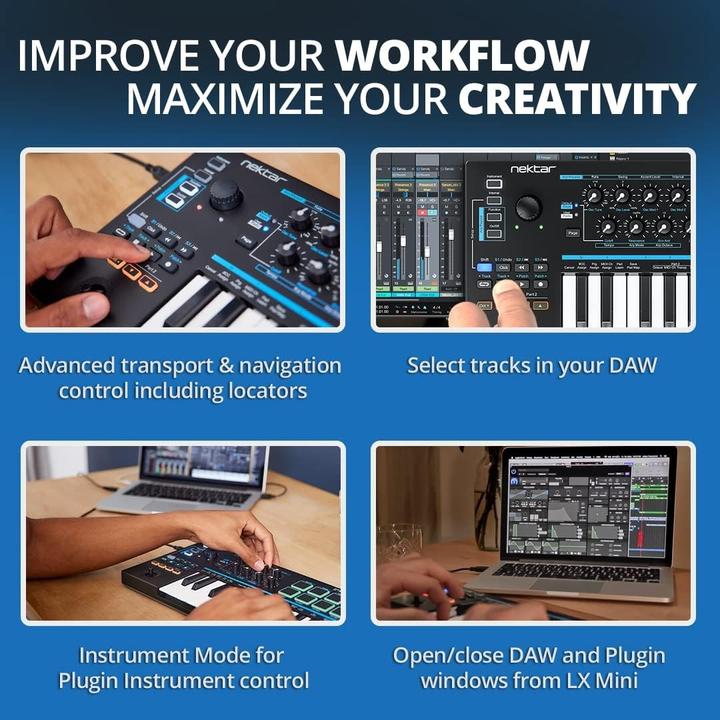 Produktbild Nektar Keyboard Controller Impact LX Mini (Keyboard)