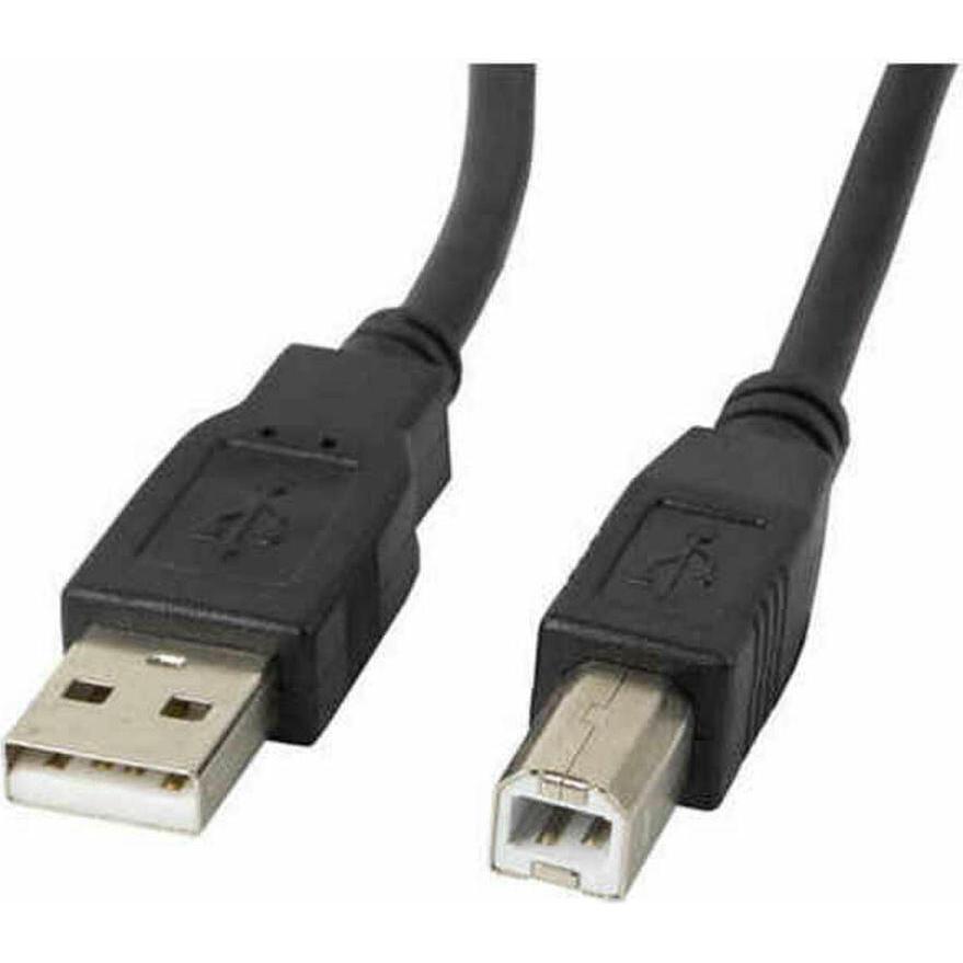 Lanberg Nero Ca-Usba-11Cc-0018-Bk Cavo Usb 1,8 M 2.0 Usb B (1.80 M, Usb 2.0), Cavo Usb