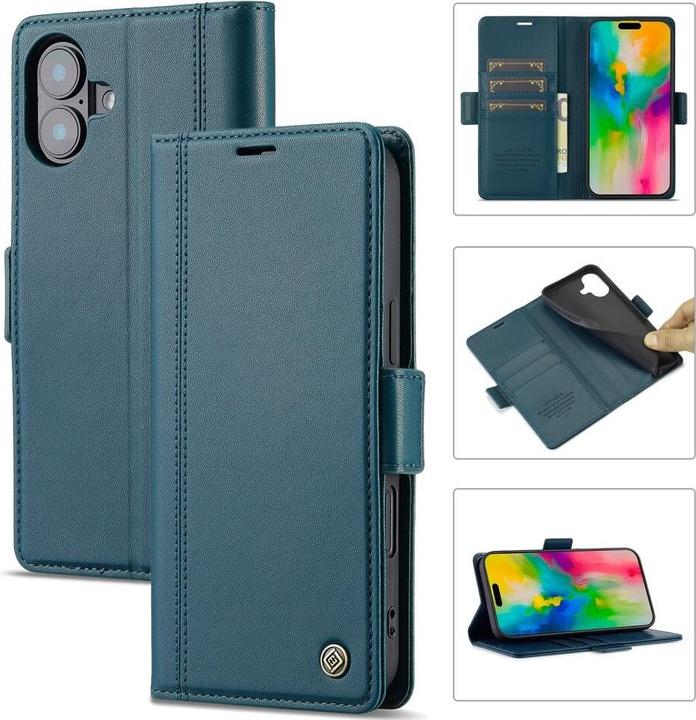 Produktbild LC.Imeeke iPhone 16 - Flip Case Business (Apple iPhone 16)