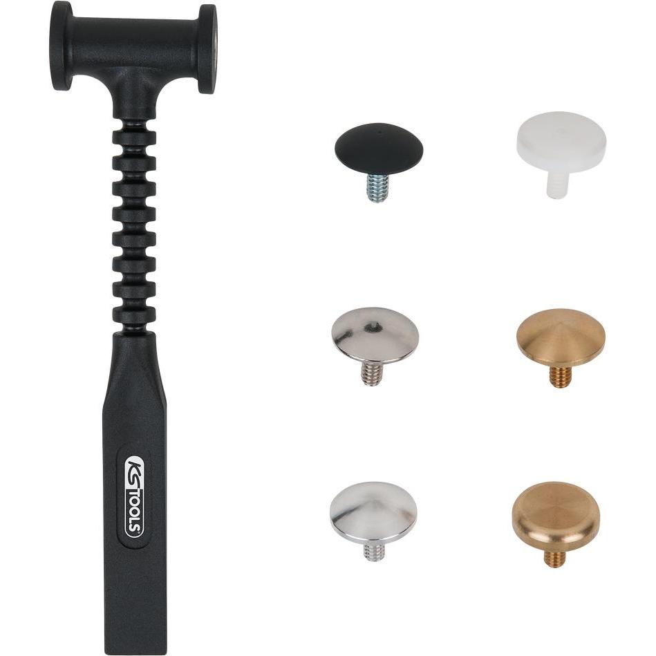 Thumbnail - KS Tools, Hammer, Mini-Präzisions-Hammer-Satz, 7-tlg. (242 g)