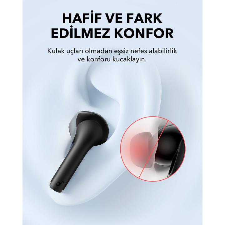 Produktbild soundcore Słuchawki bezprzewodowe K20i Czarne (6 h, Kabellos)