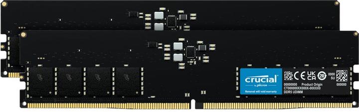 Crucial RAM D5 5200 32GB C42 K2 (2 x 16GB, 5200 MHz, DDR5 RAM, U-DIMM)