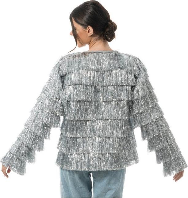 Produktbild Chaks Lametta Jacke: Silber (M)