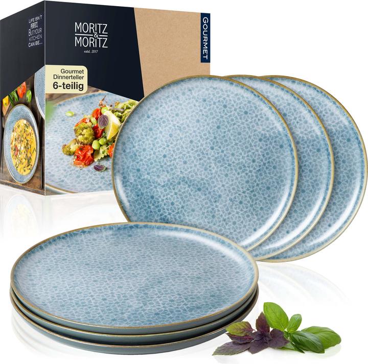 Moritz & Moritz TERRA 6tlg. Dinner Teller Set (6x, 27 cm)