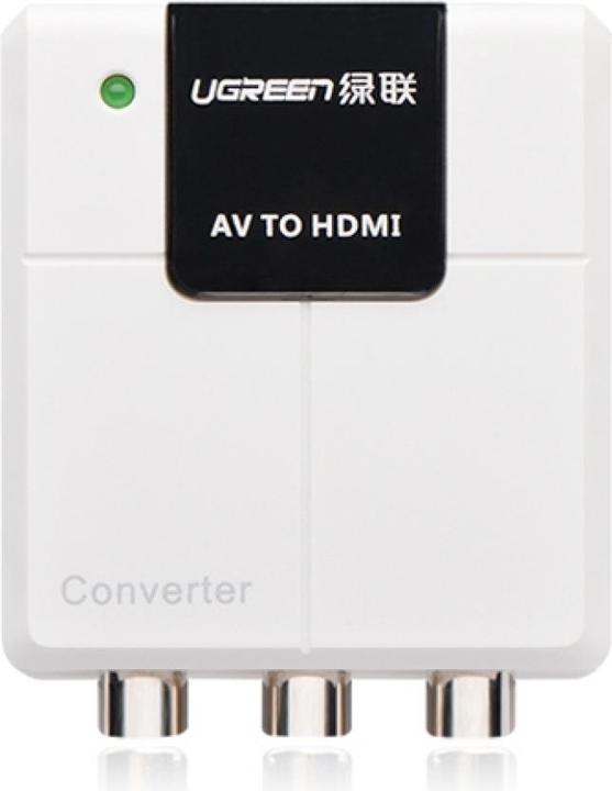 Produktbild Ugreen Cinch AV Audio Video auf HDMI Konverter PAL NTSC Konverter