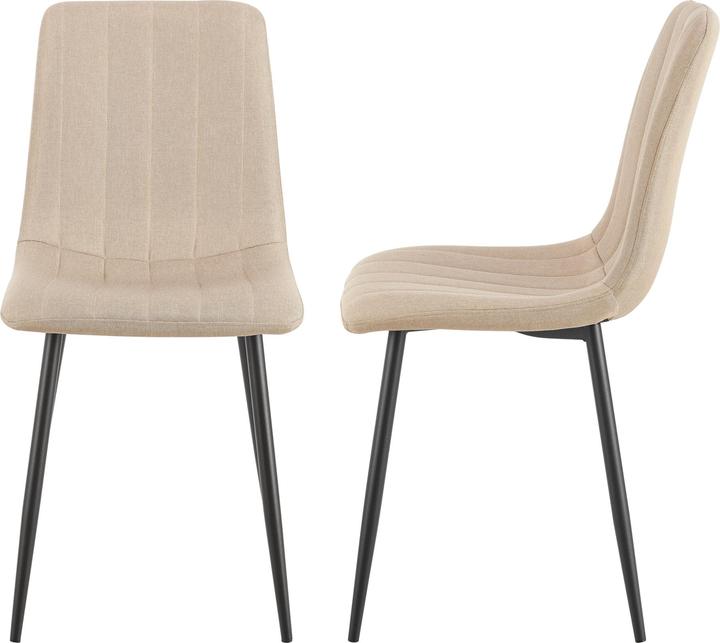 Actual product image En.Casa Essgruppe Fitjar 5-teilig Betonoptik / Hellbraun