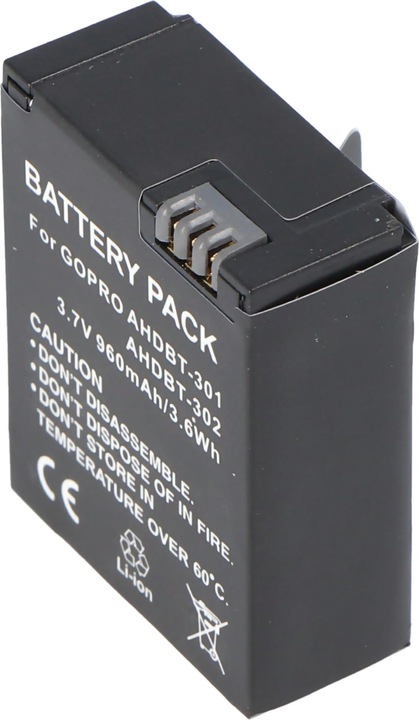 Actual product image GoPro Battery HD Hero 3, AHDBT-201, AHDBT-301 (Rechargeable battery)