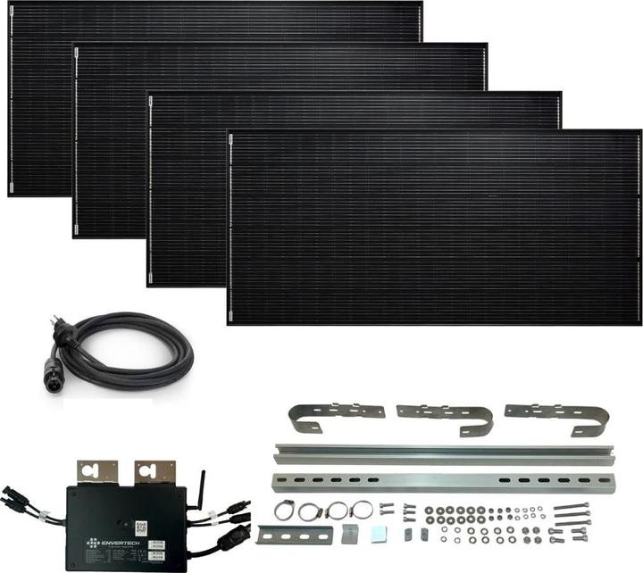 Autosolar Balkonkraftwerk mit 1600 Watt (1600 W)