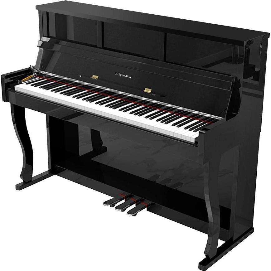 Krüger&Matz Digitalpiano Kruger&Matz KMDP-755 Farbe schwarz, Keyboard