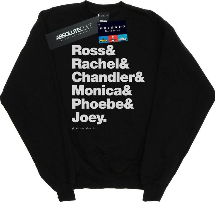 Immagine prodotto Friends First Names Text Felpa Uomo (XXL)