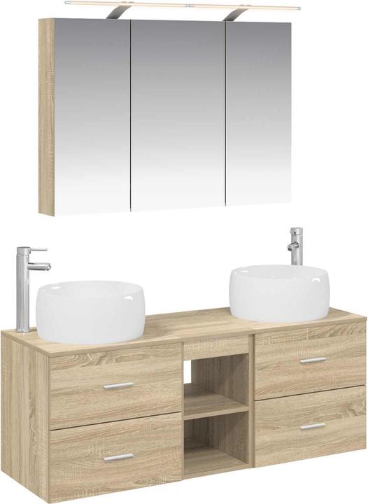 Produktbild vidaXL Badezimmerspiegel-Set (14.50 x 70 cm)