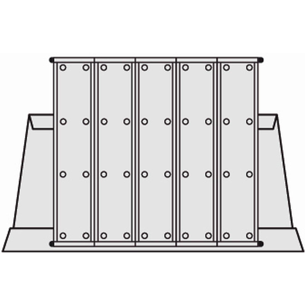 Tarifold, Informationsschild, Sichttafelsystem 224500 DIN A4 ohne Sichttafeln