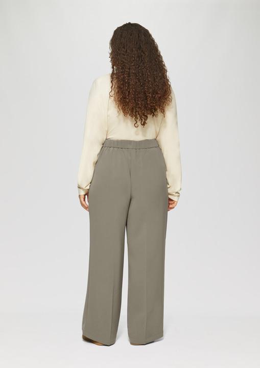Actual product image S.Oliver Hose Wide-Leg-Hose mit elastischem Bund (48)