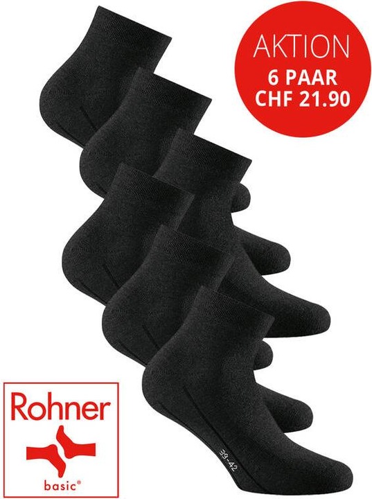 Immagine prodotto Rohner Confezione da 6 quarti di base (confezione da 6, 47 - 50)